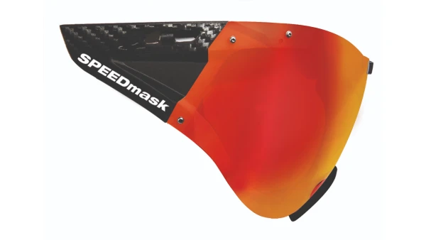 Casco Speedmask Carbonic kypärän maski- punainen