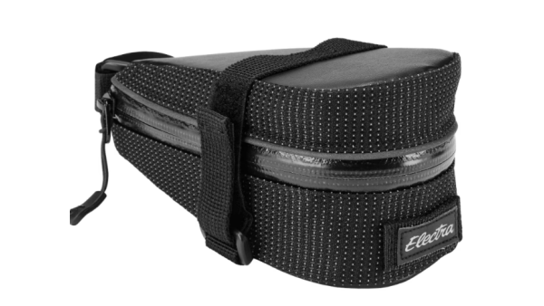 Electra satulalaukku pieni - musta heijastava