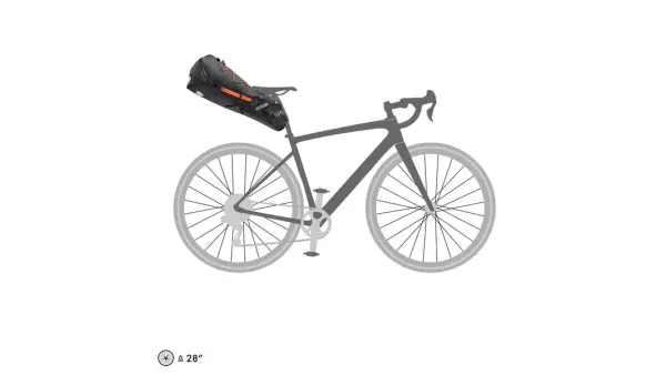 Ortlieb Seat Pack 16,5l musta