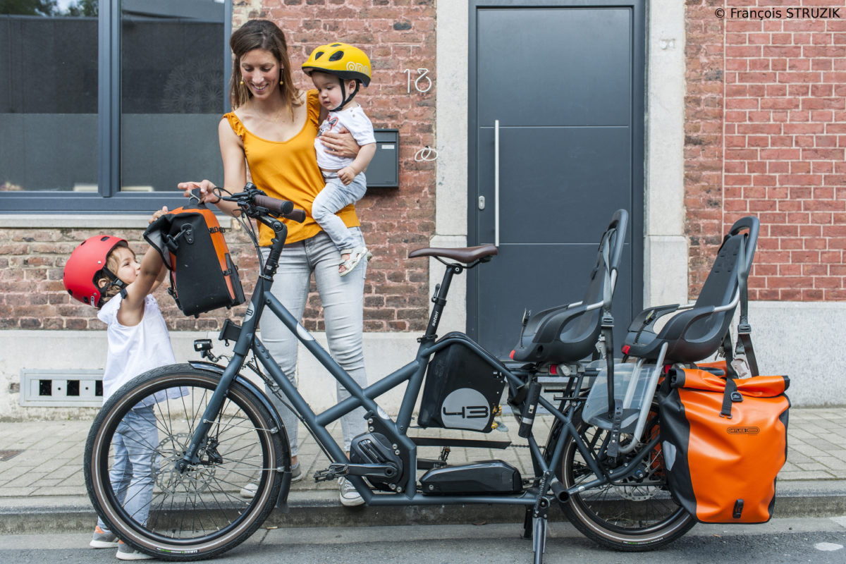 Bike43 pyörän sivulaukkutelineet