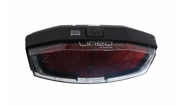 Spanninga Lineo pyörän takavalo tavaratelineelle