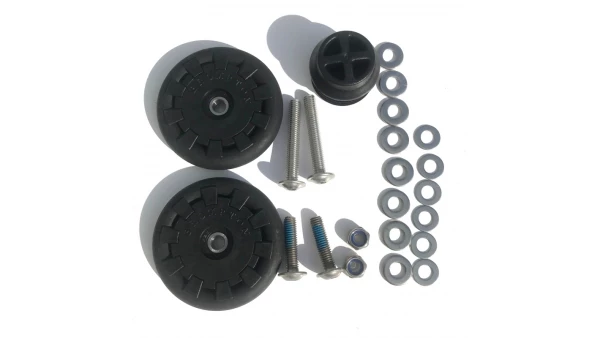 Brompton Eazy Wheels M6 - eteen ja 2016- tavaratelineeseen