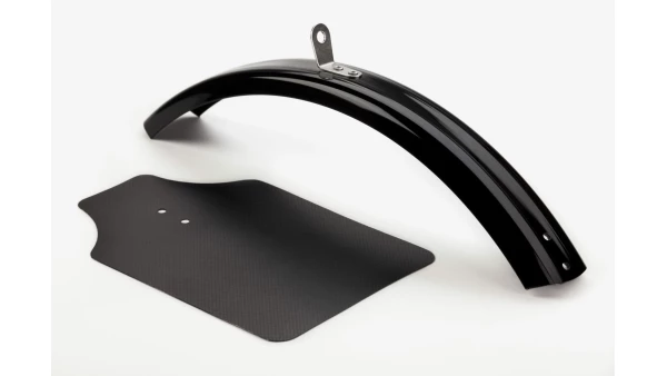 Brompton etulokasuoja - Musta