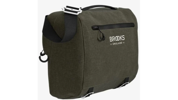 Brooks Scape Handlebar Bag Compact Tankolaukku Mud Green - Vihreä