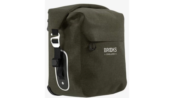 Brooks Scape Pannier Small Front Sivulaukku Mud Green - Vihreä