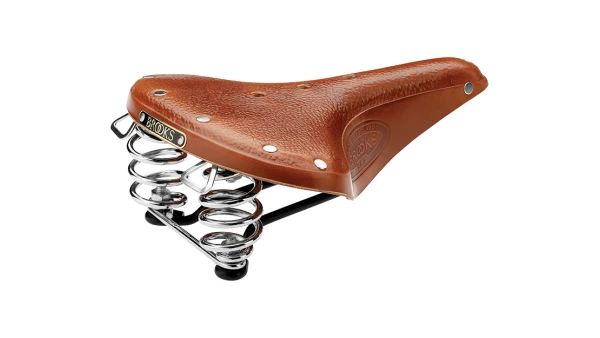 Brooks B67 nahkasatula hunajan ruskea