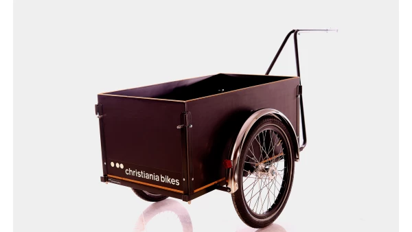 Christiania Bikes pyörän peräkärry 50cm laidoilla