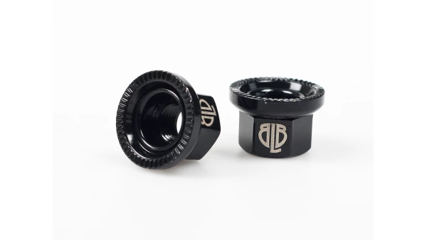 BLB Teräksinen navan mutteri - Musta