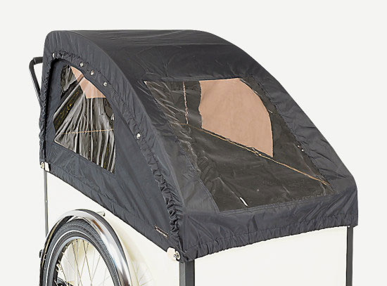 Christiania Bikes Bugatti Panorama kuomu - Musta