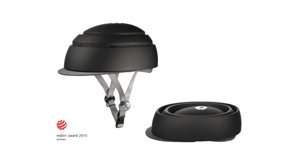 Closca Fuga kokoon taittettava kypärä - Musta