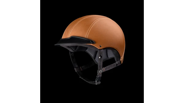 EGIDE Atlas Kypärä - Camel vaalea nahka
