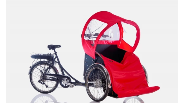 Christiania Bikes Taxi peitto jaloille