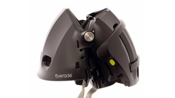 Overade Plixi taittokypärä - Musta