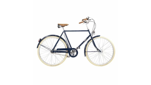 Pashley Briton miesten teräsrunkoinen pyörä Oxford Blue