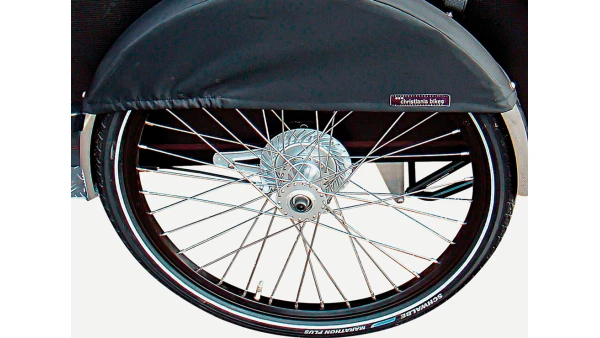 Christiania bikes eturenkaiden suojus