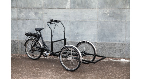 Christiania Bikes Classic NoBox Long RearDrive sähköavusteinen tavarapyörän runko