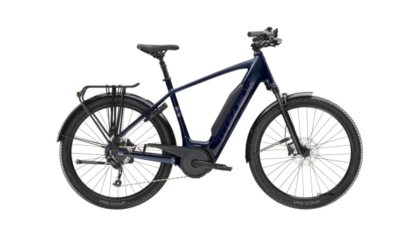 Trek Verve+ 4 Sähköavusteinen Hybridipyörä Deep Dark Blue 800Wh