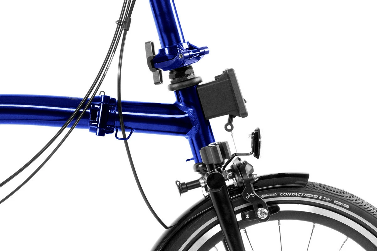 Brompton P line Urban Mid bolt blue