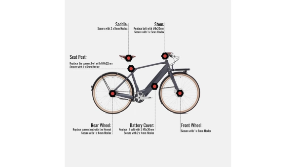 Hexlox Schindelhauer Heinrich -turvasetti