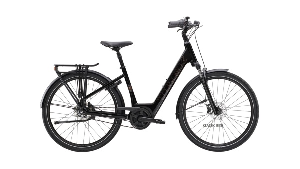 Trek District+ 2 Lowstep Hihnavetoinen Sähköpyörä Black