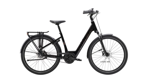 Trek District+ 2 Lowstep Hihnavetoinen Sähköpyörä Black
