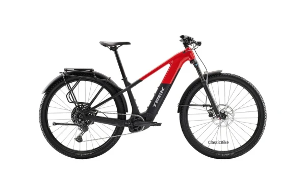 Trek Powerfly+ 4 Equipped Gen 5 Sähköavusteinen Maastopyörä Radioactive Red