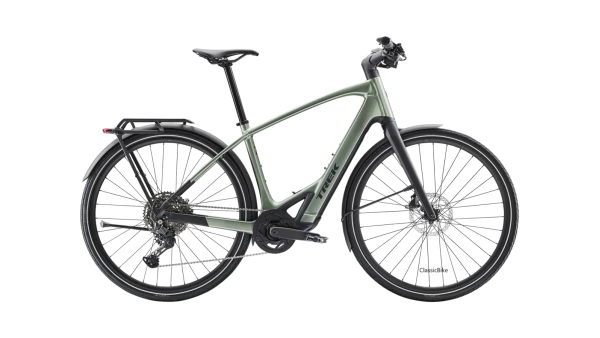 Trek FX+7 Sähköavusteinen Hybridipyörä Lichen