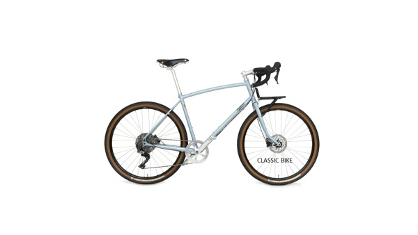 Pashley Prospero Polar Blue teräsrunkoinen gravelpyörä