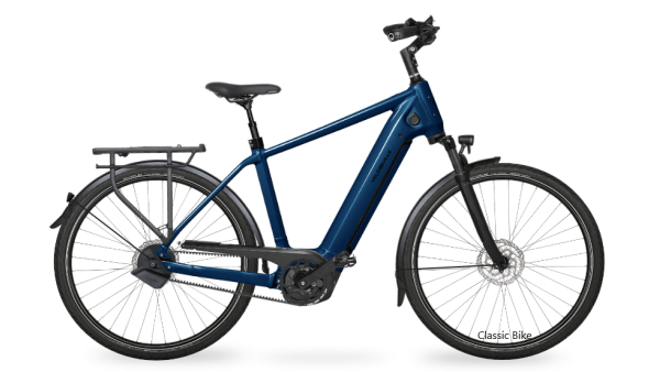 Velo de Ville AEB 890 Pro hihnavetoinen sähköpyörä - Night Blue Gloss