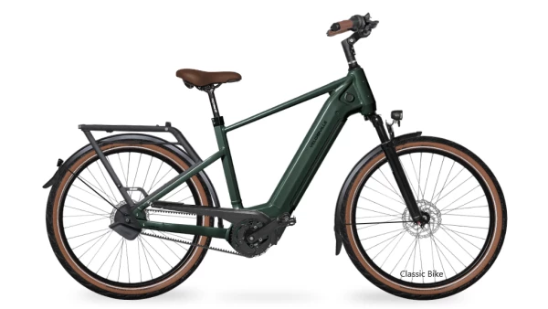 Velo de Ville SEB 890 Pro hihnavetoinen sähköpyörä - Emerald Green Gloss