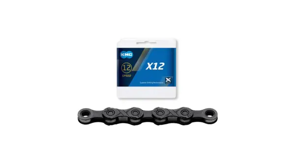 KMC X12 Black Tech ketju 12v