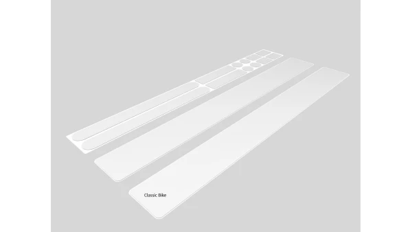 Zefal Skin Armor rungon suojateippi - läpinäkyvä matta