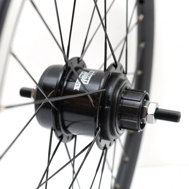 Brompton takakiekko Superlight 12 spd musta