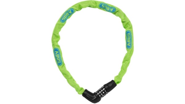 ABUS Steel O-Chain 5805C Ketjulukko 75cm lime