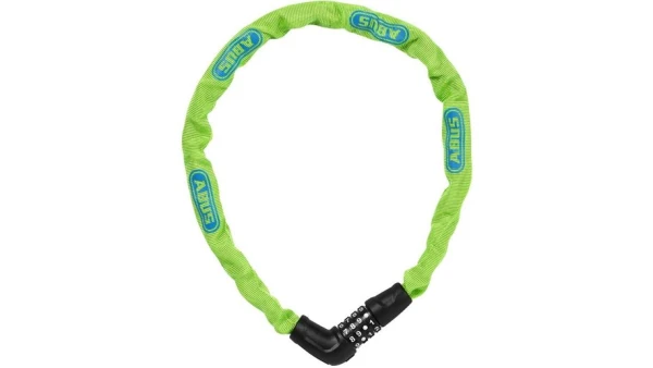 ABUS Steel O-Chain 5805C Ketjulukko 75cm lime