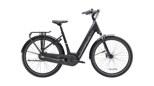 Trek District+ 3 Lowstep Lithium Grey 545Wh sähköpyörä