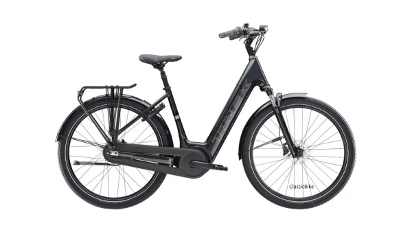 Trek District+ 3 Lowstep Lithium Grey 545Wh sähköpyörä