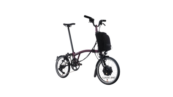 Brompton sähköavusteinen taittopyörä C Line 12speed Mid