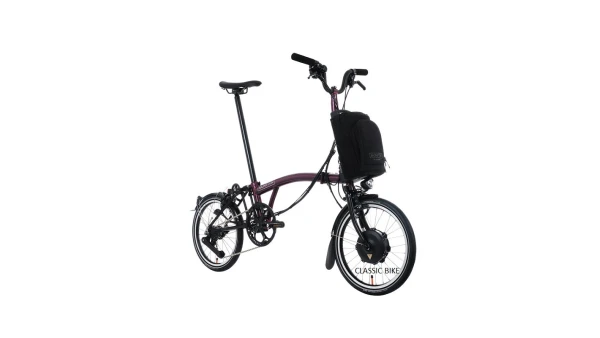 Brompton sähköavusteinen taittopyörä C Line 12speed Mid