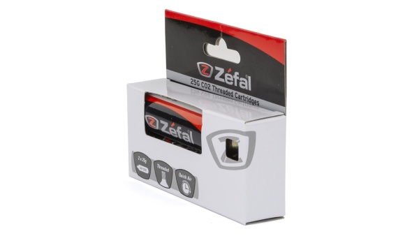 Zefal Co2- 25g patruuna 2kpl pakkaus