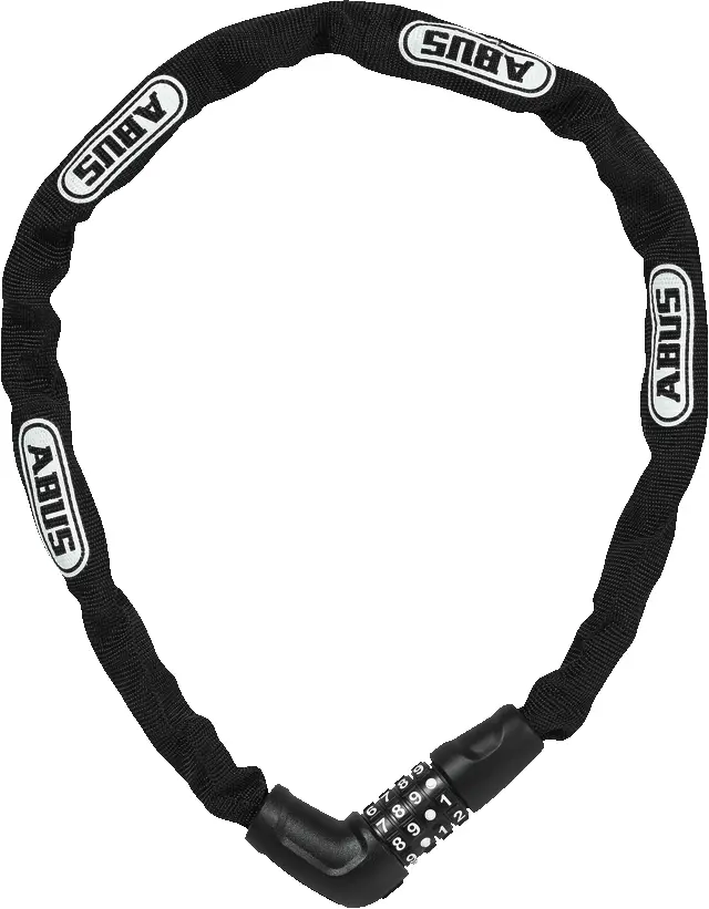 ABUS Steel O-Chain 5805C numerosarjalla 75cm