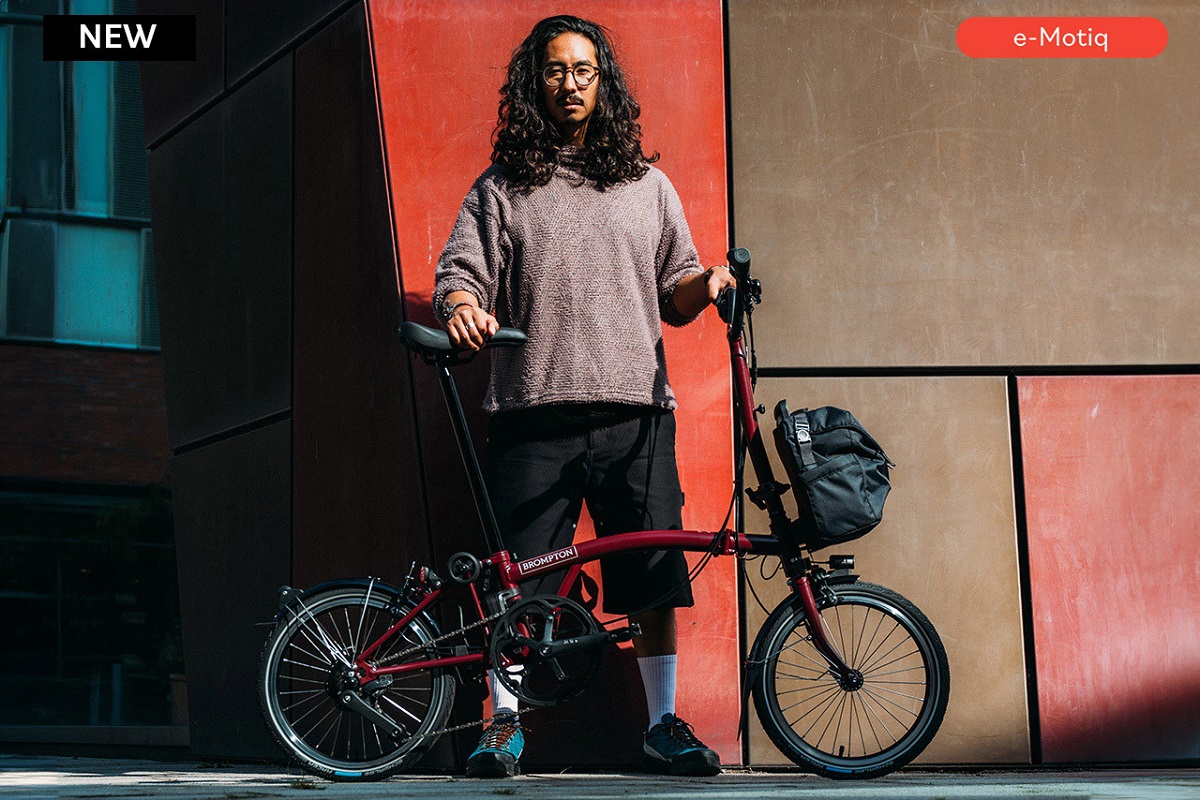 Brompton C Line Electric 4 speed sähköavusteinen taittopyörä