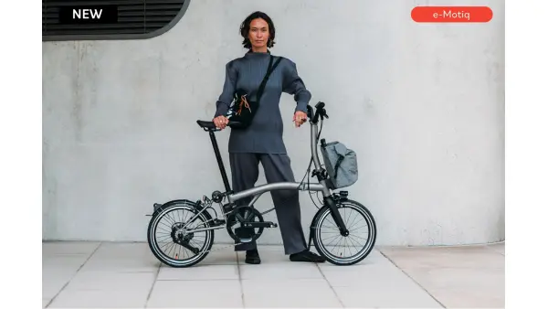 Brompton T Line Electric 1 speed sähköavusteinen taittopyörä