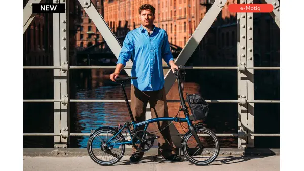 Brompton P Line Electric 4 speed sähköavusteinen taittopyörä