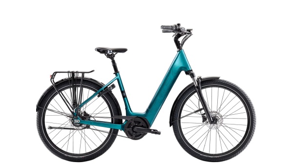 Trek District+ 3 545Wh Lowstep hihnavetoinen sähköpyörä
