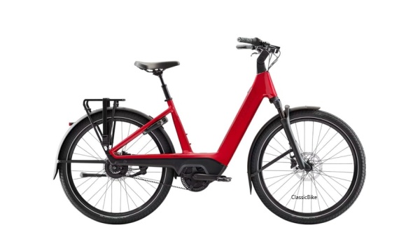 Trek Charter+ 4 Enviolo 540 Wh Lowstep Hihnavetoinen Sähköpyörä