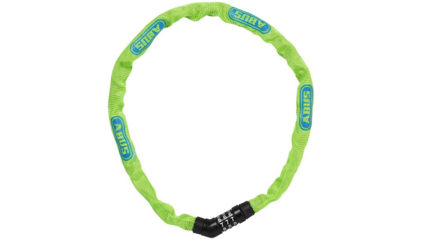 Abus ketjulukko 4804C numerokoodilla, lime | Classic Bike pyöräkauppa