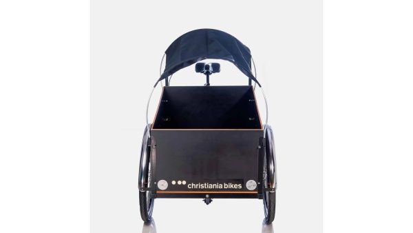 Christiania Bikes Preeria aurinkovarjo Musta