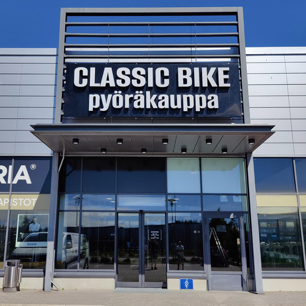 classic bike uusi myymälä tammisto