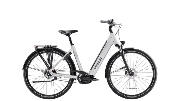 Trek District+ 4 N5 Lowstep 600Wh Hihnavetoinen Sähköpyörä
